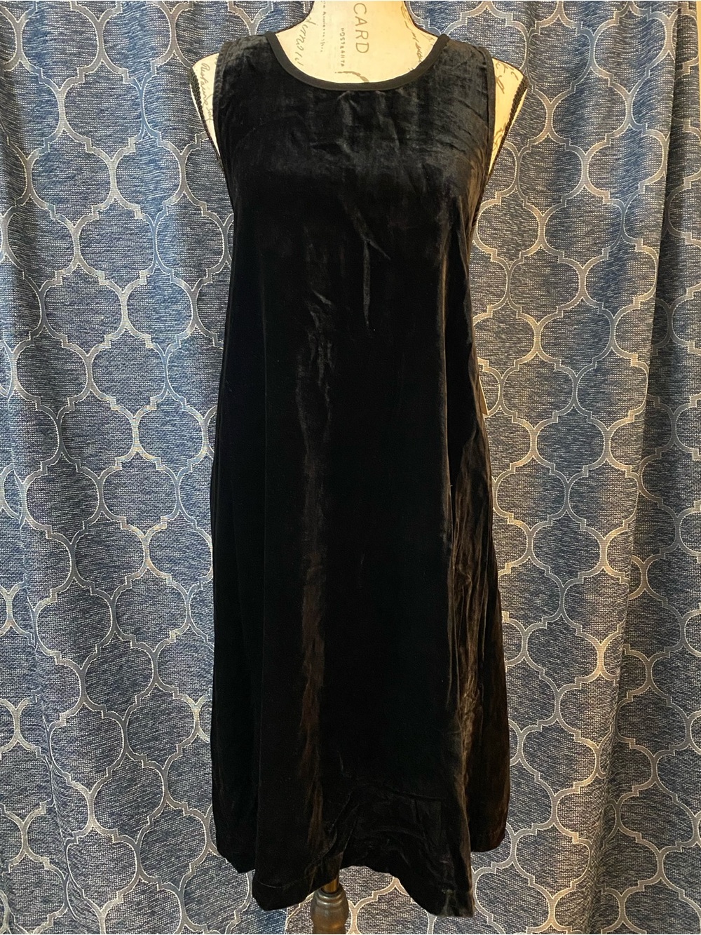 GAP Black Velvet Dress